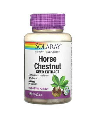 Solaray Horse Chestnut Seed Extract 400 mg - 120 VegCaps - Assorted Pre