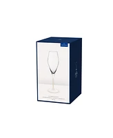 Villeroy Boch Manufacture Rock Blanc Flutes Glasses, Set of 4