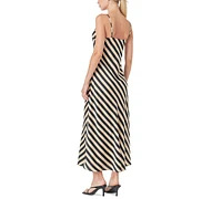 endless rose Women's Striped Sleeveless Maxi Dress