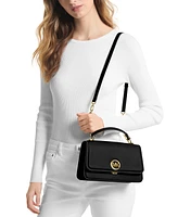 Michael Michael Kors Delancey Medium East West Top Handle Chain Satchel