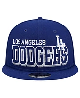 New Era Men's Royal Los Angeles Dodgers Game Day Bold 9FIFTY Snapback Hat