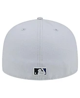 New Era Men's Gray Los Angeles Dodgers Active Team Camo 59FIFTY Fitted Hat