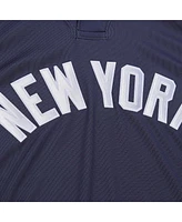 Mitchell & Ness Men's Derek Jeter Navy New York Yankees Cooperstown Collection Batting Practice Jersey