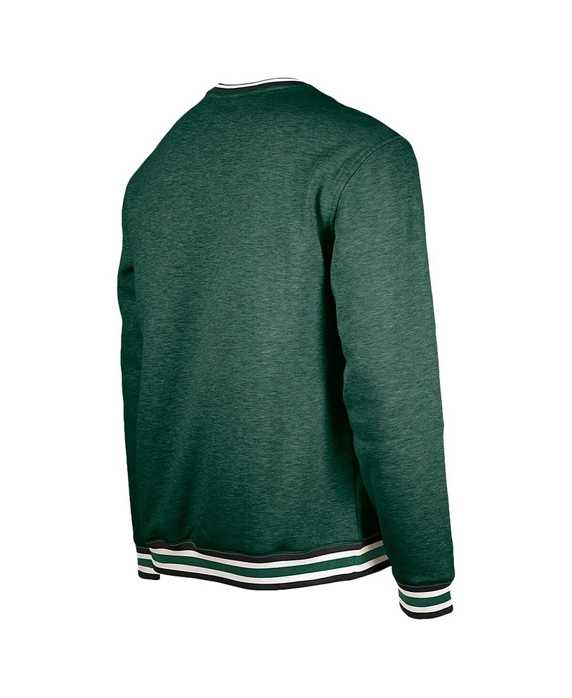 New Era Men's Green York Jets Pullover Sweatshirt