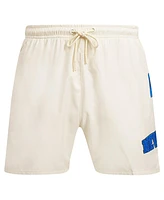 Pro Standard Men's Cream New York Knicks Triple Tonal Woven Shorts