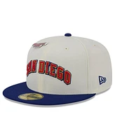 New Era Men's White San Diego Padres Big League Chew Original 59FIFTY Fitted Hat