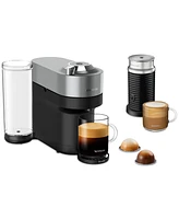 Nespresso Vertuo Pop+ Deluxe Espresso Bundle by Breville