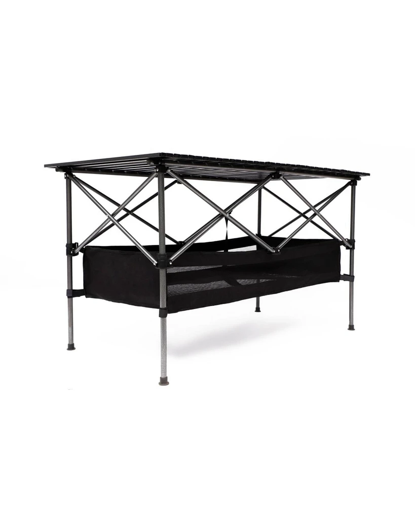 3-Piece Folding Table & Chairs Set for Outdoor Use