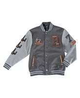 Loungefly Men's and Women's Gray Star Wars Rebel Alliance Varsity Full-Snap Jacket