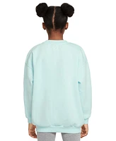 Nike Big Girls' Sportswear Club Fleece Oversized Crewneck Sweatshirt