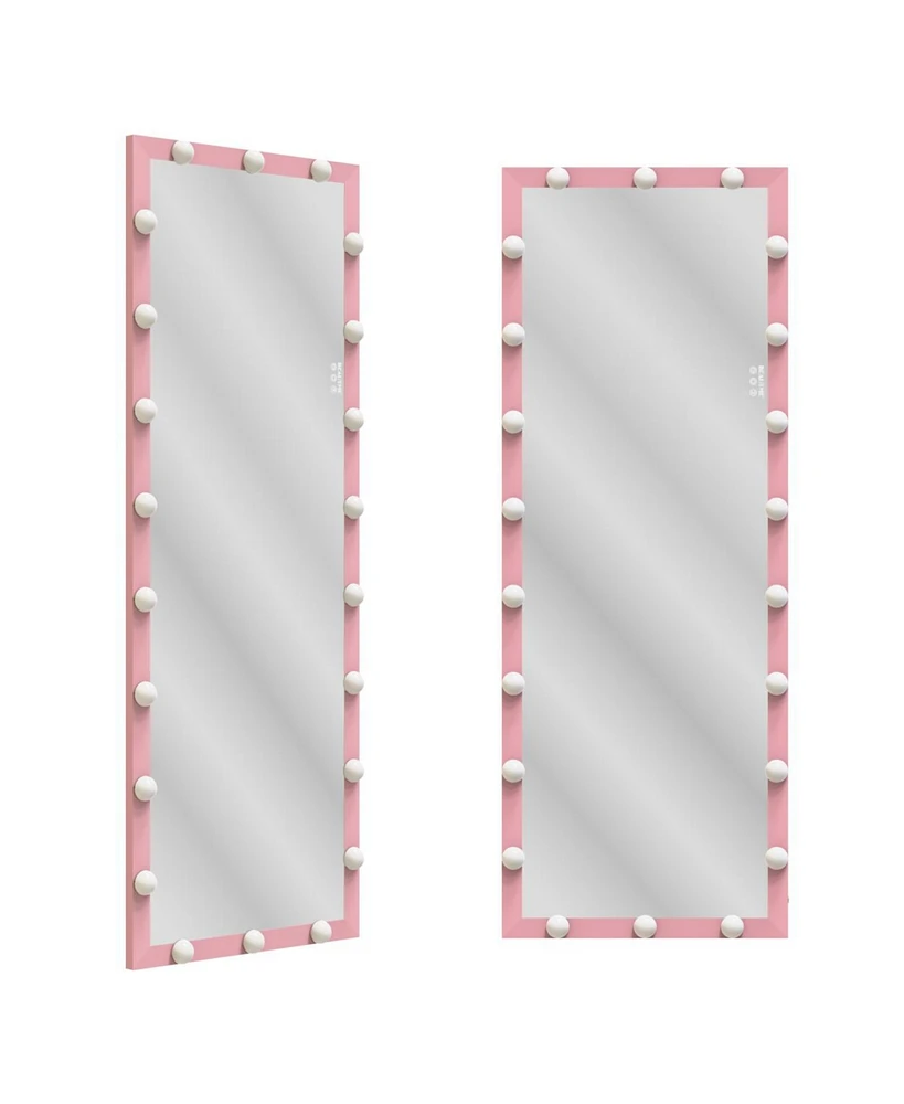 Simplie Fun Full Length Hollywood Mirror with Lights & Touch Control