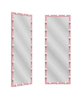 Simplie Fun Full Length Hollywood Mirror with Lights & Touch Control