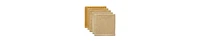 Design Imports Everyday Kitchen Collection Assorted Dishcloth Set, 12x12", Honey Gold, 5 Count