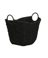 Household Essentials Paper Rope Basket with Handles