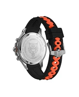 Plein Sport Men's Warrior Tech Chronograph Date Quartz Orange Silicone 47.5MM