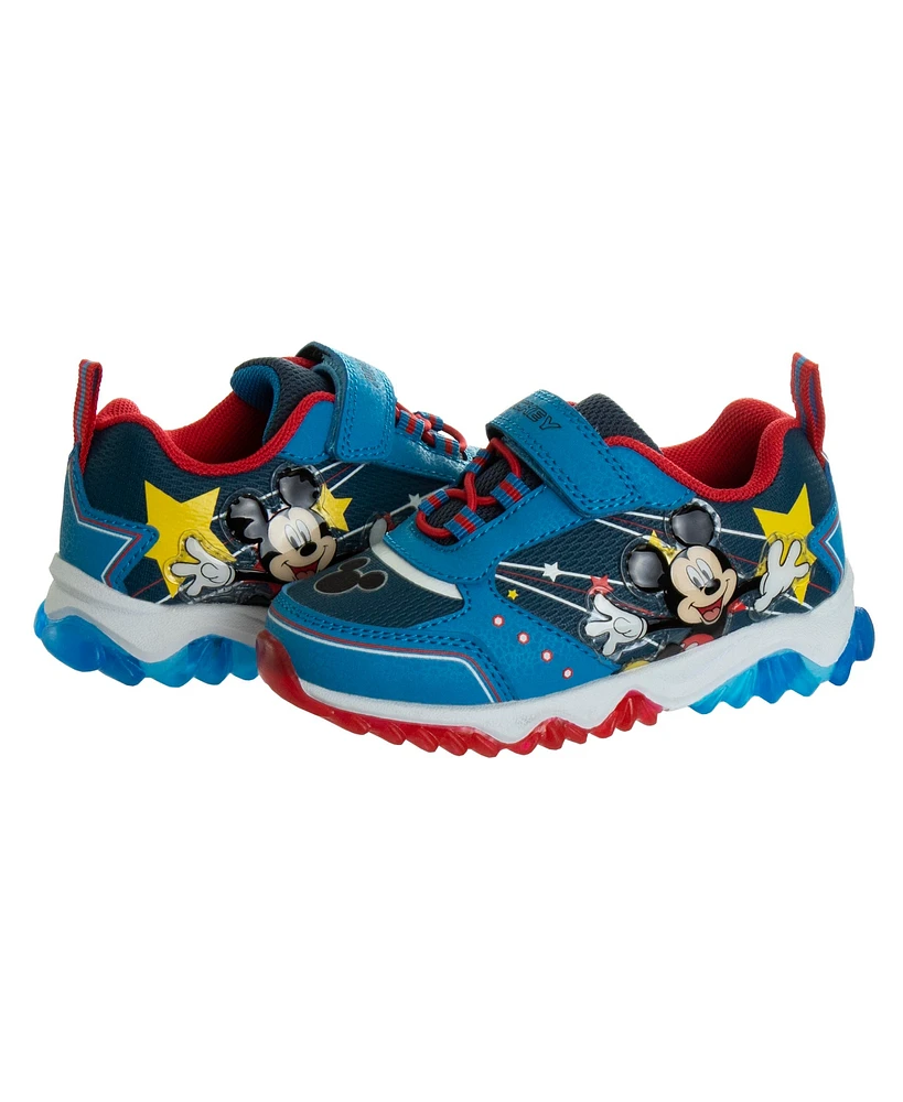 Disney Toddler Boys Mickey Mouse Dual Sizes Sneakers