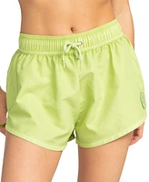 Roxy Juniors' No Bad Waves Drawstring Swim Shorts