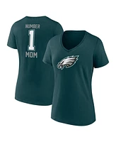 Fanatics Women's Branded Midnight Green Philadelphia Eagles Mother's Day V-Neck T-Shirt