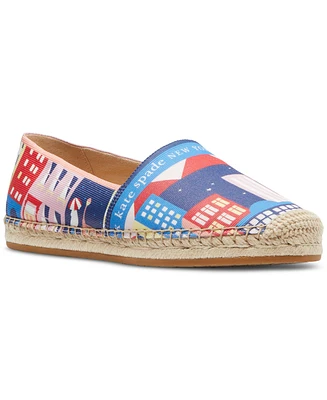 Kate Spade New York Women's City Map Flat Espadrille Flats