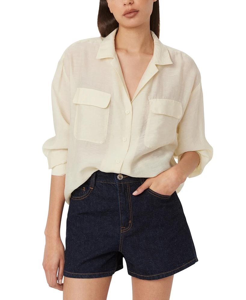 Frank And Oak Women's Utility Blouse