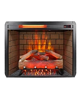 Simplie Fun 28" Infrared Fireplace Insert with Touch Panel Heater