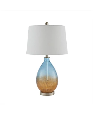 Streamdale Furniture Cortina Ombre Glass Table Lamp