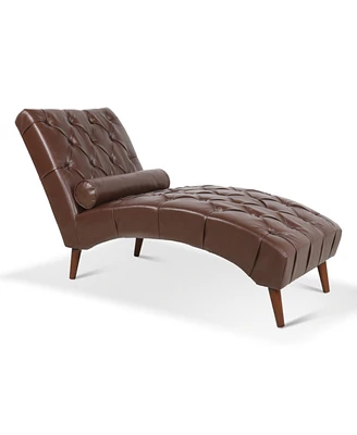 Simplie Fun Upholstered Chaise Lounge