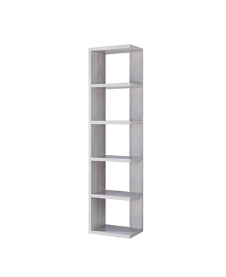 Simplie Fun Display Cabinet White Oak