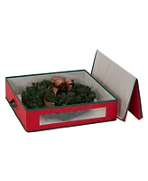 Household Essentials Christmas Wreath Storage Container 24 Inch