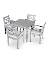 Simplie Fun Square 5-Piece Dining Set