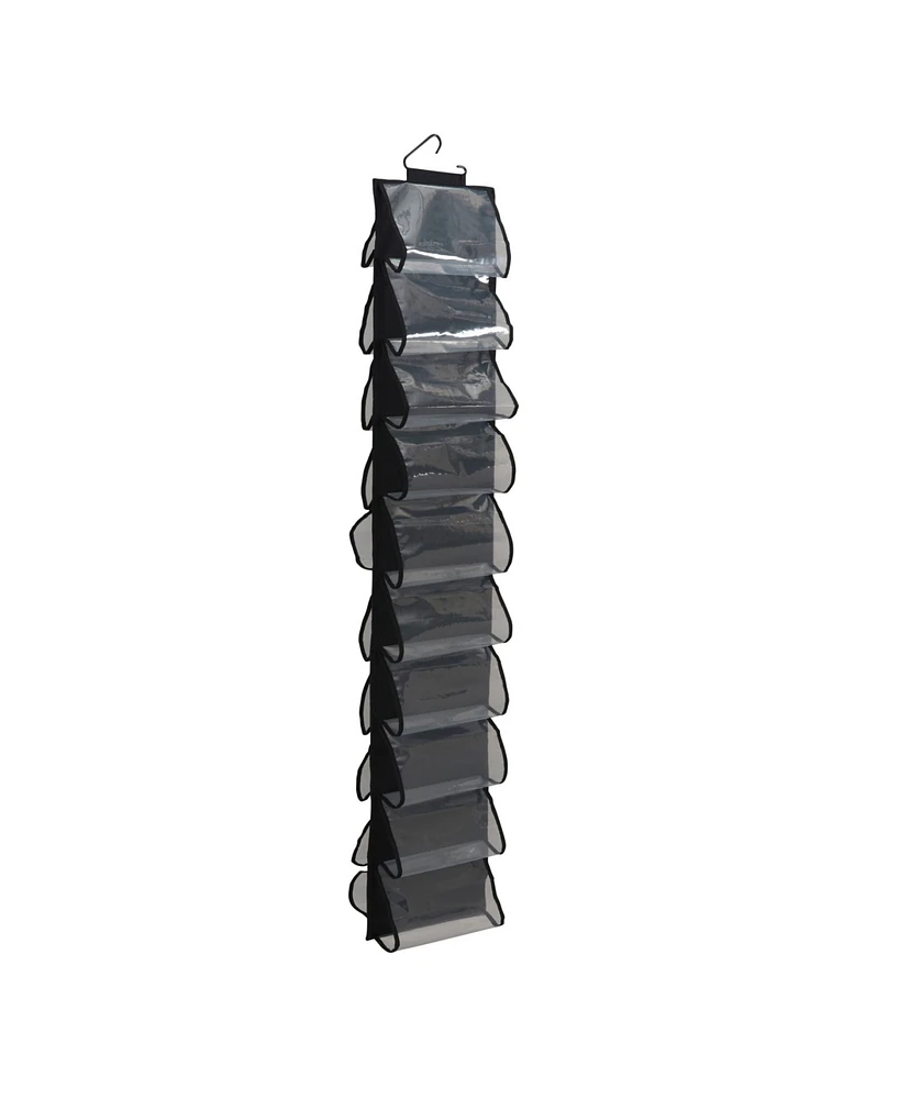 Household Essentials 20-Pocket Closet Shoe File