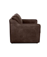Rutherford Home Bari 36" Leather Swivel Chair