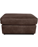 Rutherford Home Bari 33" Leather Ottoman