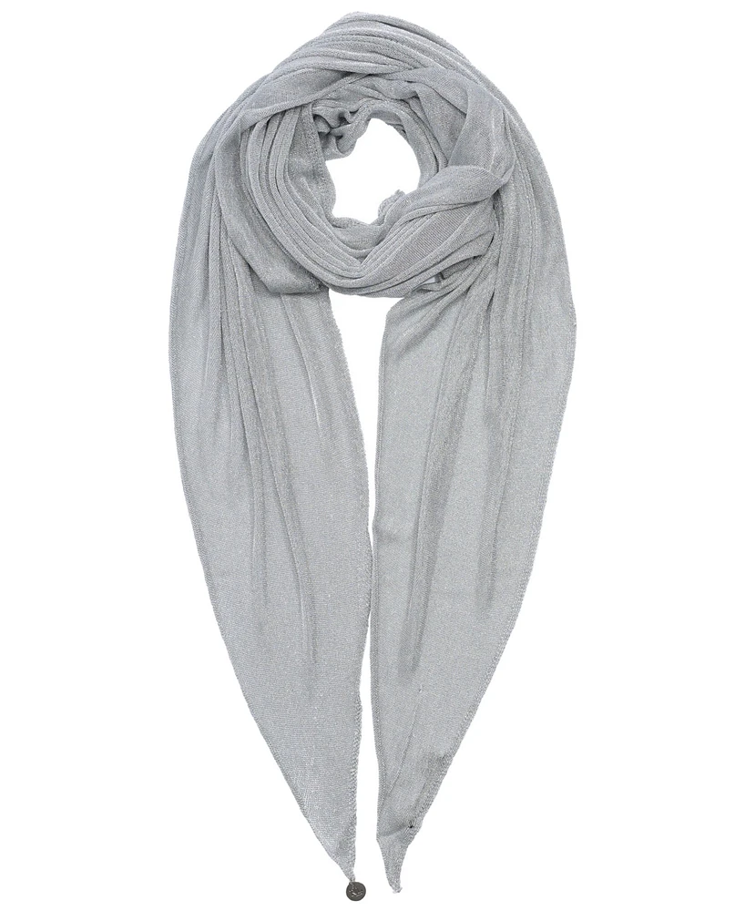 Lauren Ralph Lauren Knitted High Shine Diamond Scarf