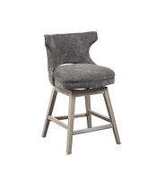 Simplie Fun Emmett Swivel Counter Stool