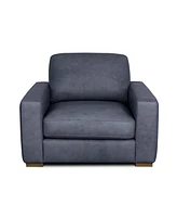 Rutherford Home Matera 46" Leather Cuddle Chair