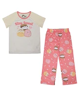 Squishmallows Little Girls Stay Sweet Youth Pajama Set