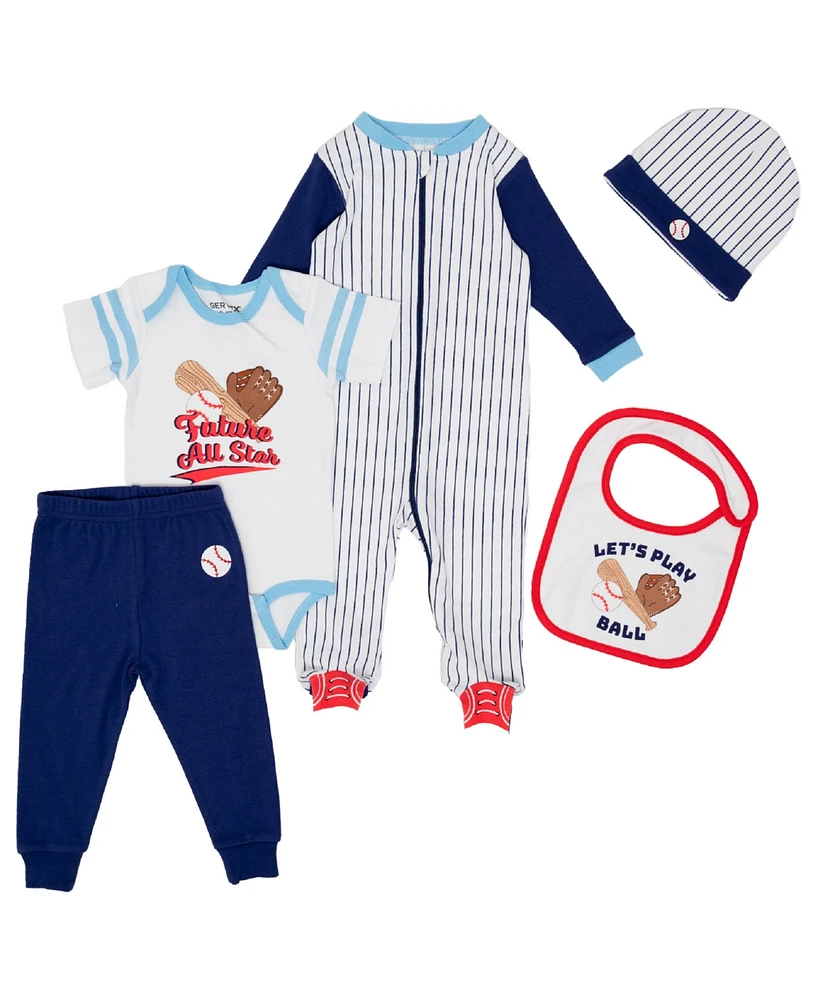 Gertex Baby Boys Baseball 5 Piece Set