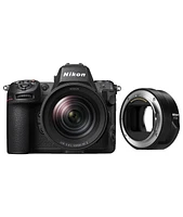 Nikon Z8 Mirrorless Camera with 24-120mm f/4 Lens and Ftz Ii Adapter Kit