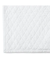 Lands' End Solid Diamond Double Voile Quilt