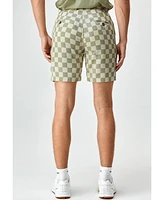Bellemere New York Men's Two-Tone Checkered Short Pants