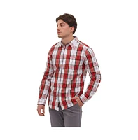 Bench Dna Men's Marcin Long Sleeve Check Shirt