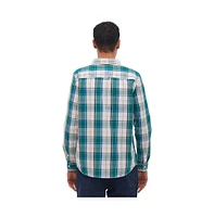 Bench Dna Men's Tycho Long Sleeve Check Shirt