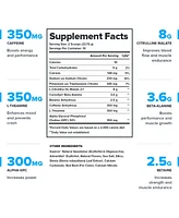 Pulse Natural Pre-Workout Supplement - Fruit Punch - 10 Servings