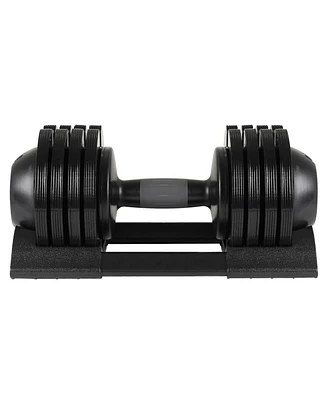 Simplie Fun 52Lbs Adjustable Dumbbell Steel And Plastic