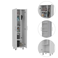 Streamdale Furniture Halifax 2-Door Rectangle Closet Pantry