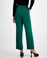 Bar Iii Women's High-Rise Wide-Leg Pants, Created for Macy's