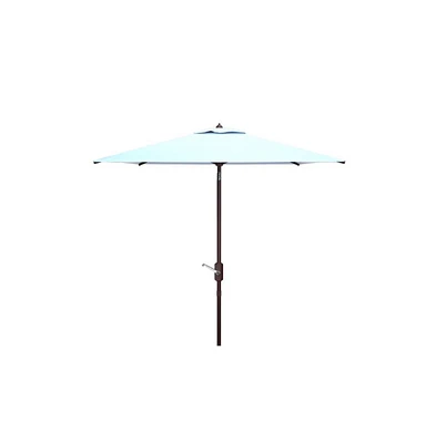 Safavieh Athens 7.5 Ft Square Crank Umbrella