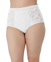 Bali Women's Breathe Lace High-Rise Brief Underwear Dfclbf