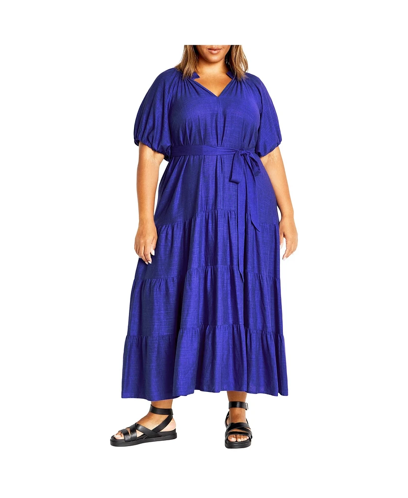 City Chic Plus Size Escape Dress